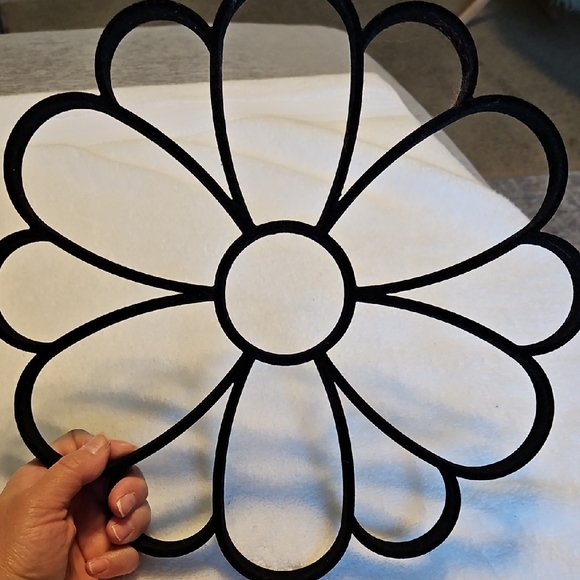 Source Unknown Black Floral Scarf Closet Organizer - Picture 2 of 3